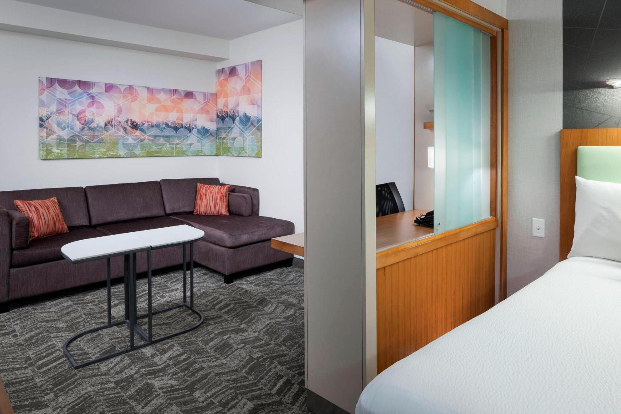 Springhill Suites By Marriott Salt Lake City Airport Exteriör bild
