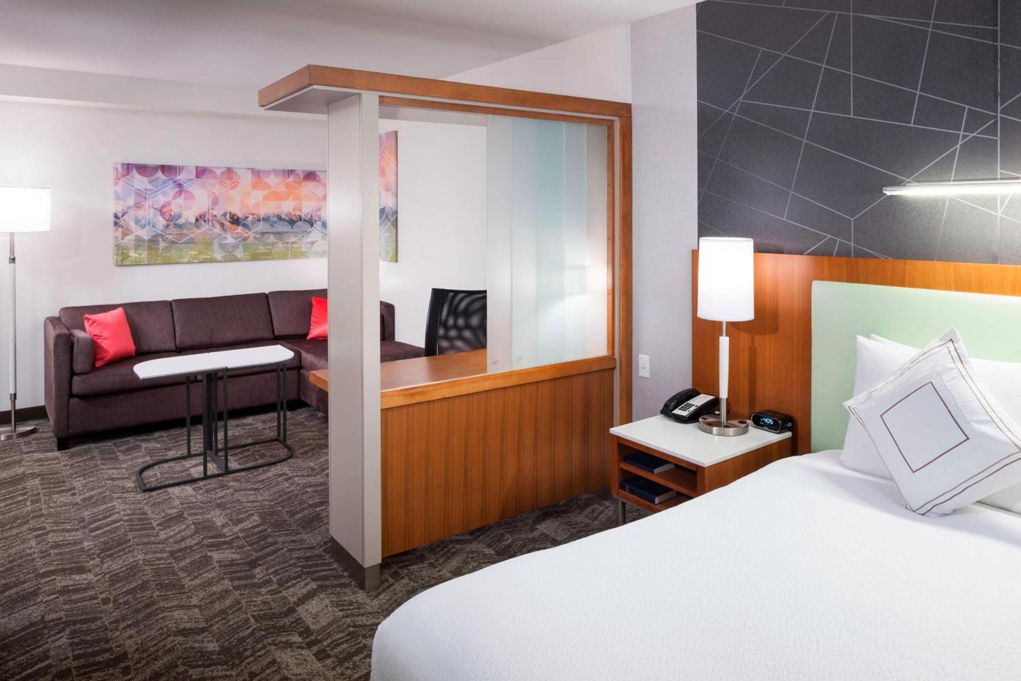 Springhill Suites By Marriott Salt Lake City Airport Exteriör bild